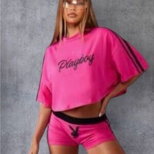PLAYBOY Hot Pink Lounge Set